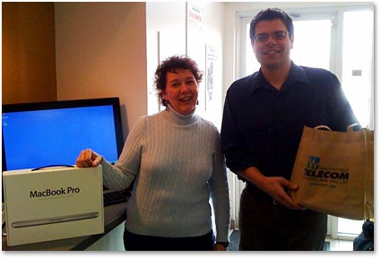 Winner of MacBook Pro