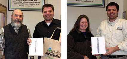 2 iPad Winners!