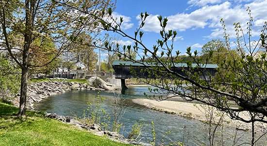 Waitsfield covered bridge